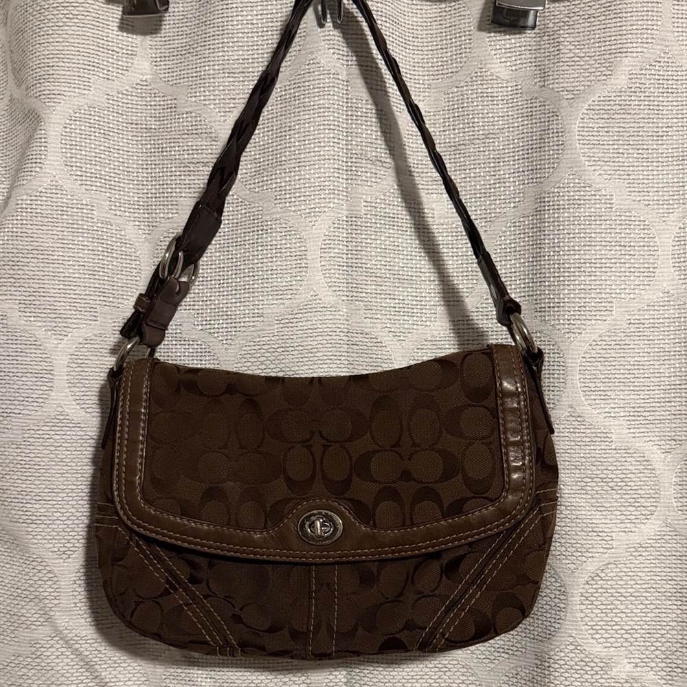 Brown Designer Shoulder Bag